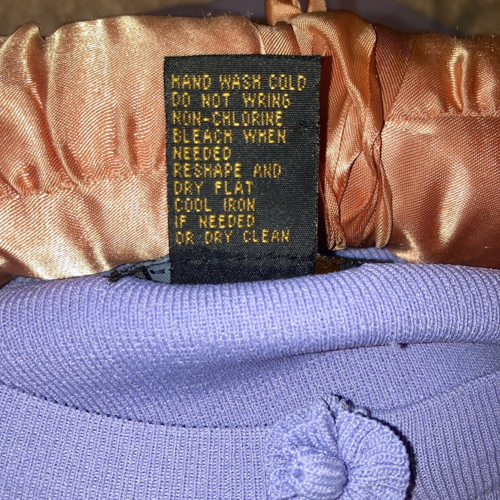 Fine gauge periwinkle cardigan - Picture 3 of 5